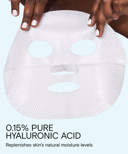Pure Hyaluronic Acid Biocellulose Mask 3 Pack
