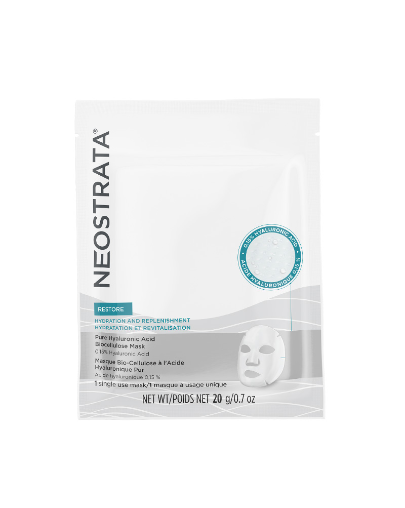 NeoStrata Pure Hyaluronic Acid Biocellulose Mask | Filled With 0.15% Hyaluronic Acid | Anti-Aging