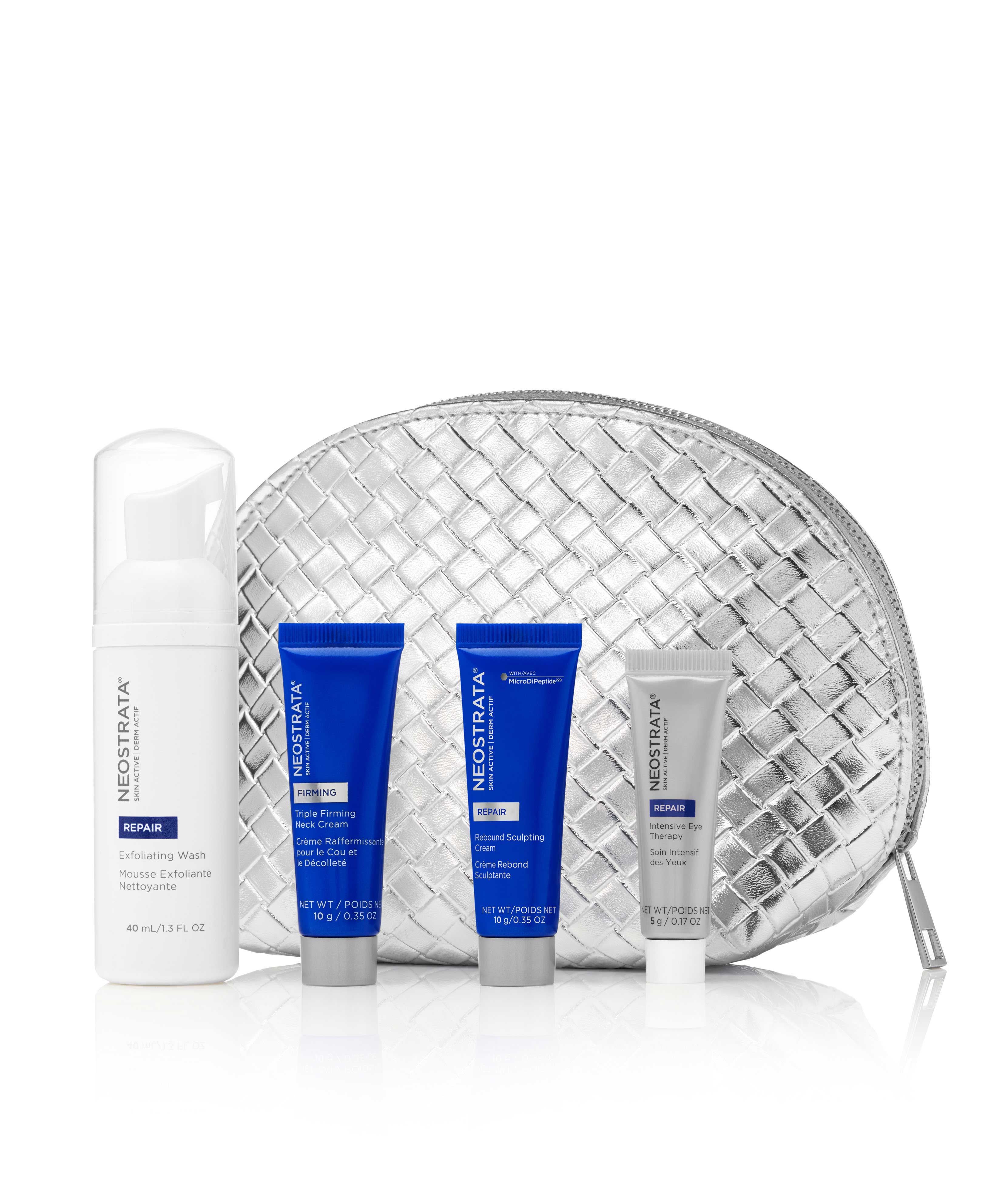 NeoStrata SKIN ACTIVE Starter Set | New To Neo? Jump Start Your Skincare Routine With An On-The-Go Kit Of 4 Essentials From The Skin Active Collection